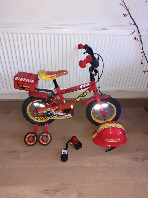 halfords firechief bike
